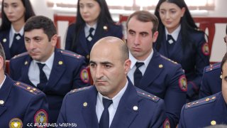 The Chairman of the Investigative Committee Artur Poghosyan Held Meeting in Armavir Regional Investigative Department